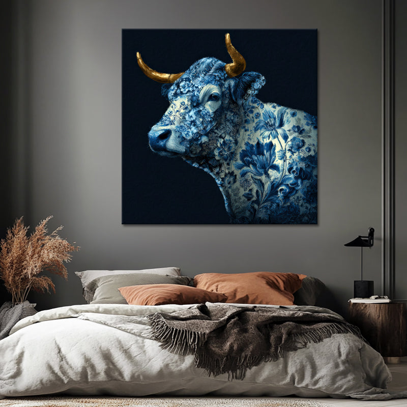 Delfts blauw Stier