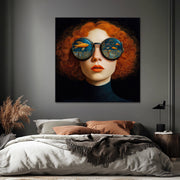 Schilderij Vrouw met Rood Haar