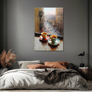 Twee Kopjes Warme Koffie