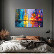 Abstracte Stad Kunst