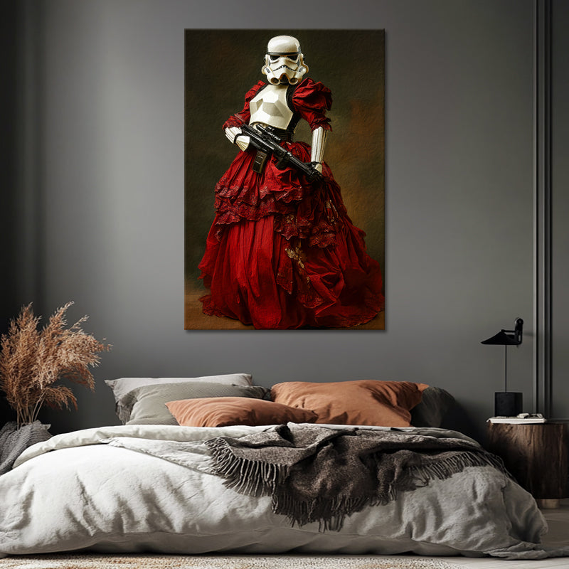 Star wars - Trooper in rode jurkje
