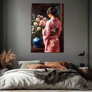 Asiatische Frau im Kimono III