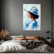 Moderne Vrouw met Hoed