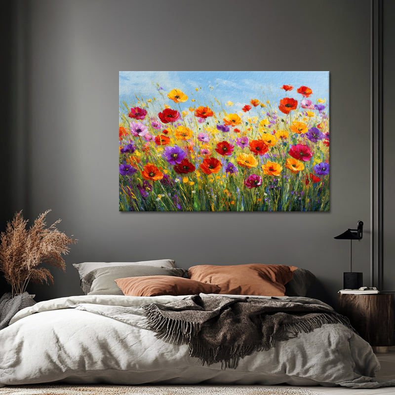 Bunte Wildblumen