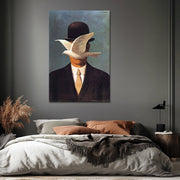 Mann mit Melone - René Magritte