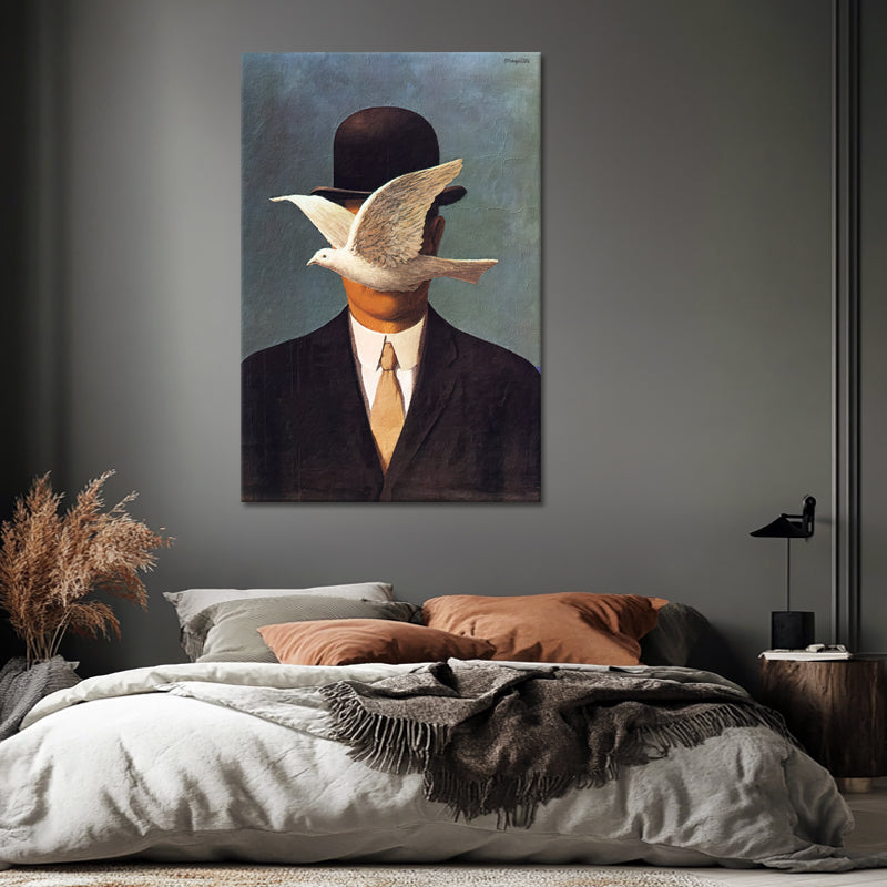 Mann mit Melone - René Magritte