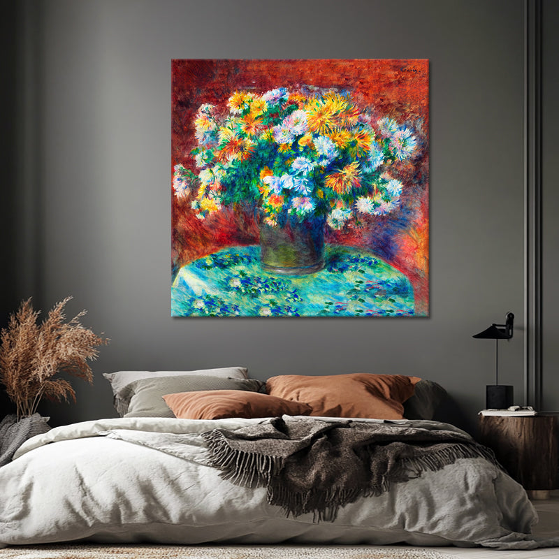Chrysanten - Pierre-auguste Renoir