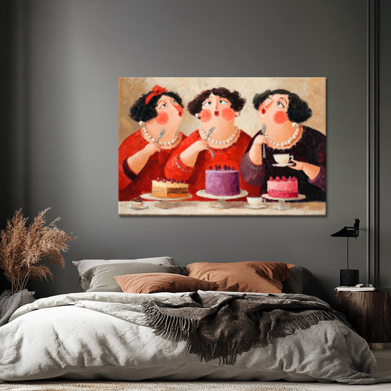 Drie Vrouwen - Dikke Dames Art