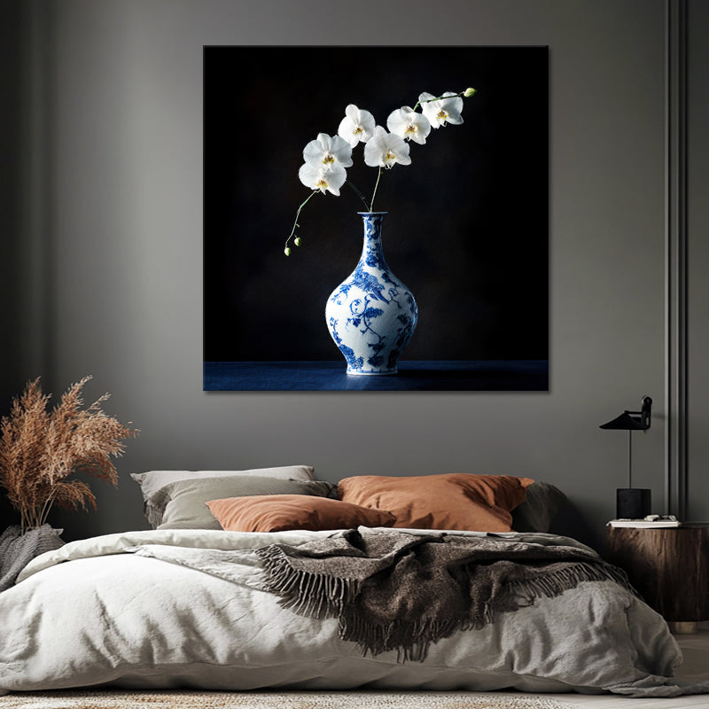 Vase mit Orchidee I