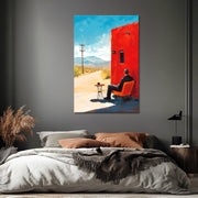 Zittende man - Edward Hopper