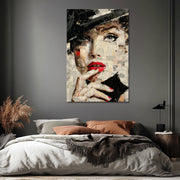 Collage Kunst Vrouw