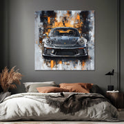 Gemälde Porsche GT3