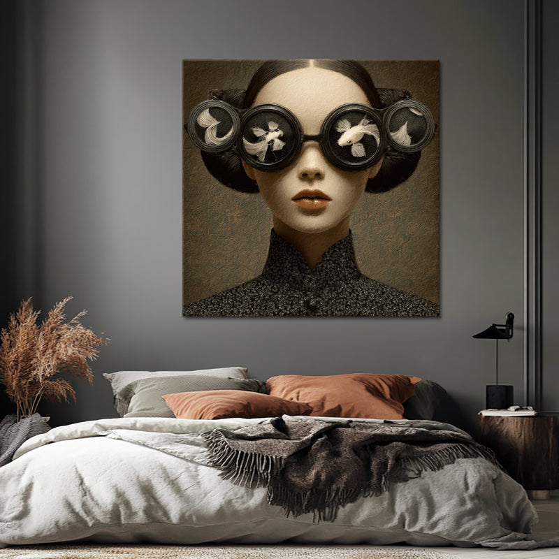 Stijlvolle Vrouw Art