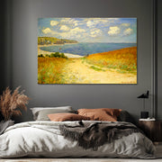 Pfad durch die Kornfelder bei Pourville - Monet