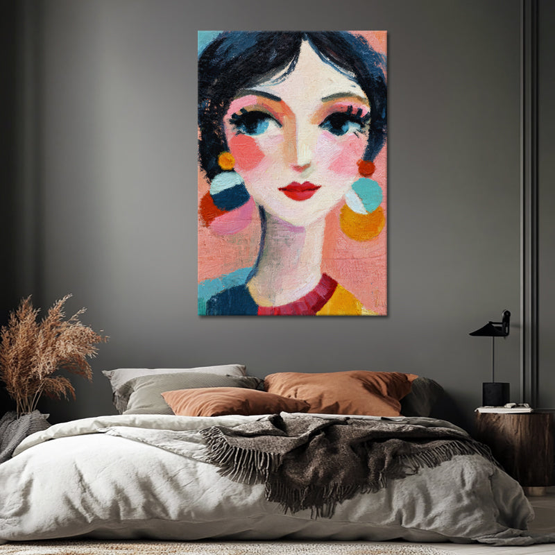 Retro vrouw portret I