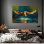 Gemälde Eisvogel III