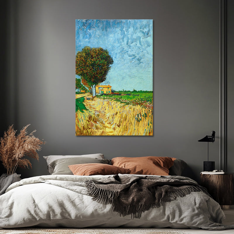 Ein Weg bei Arles - Van Gogh