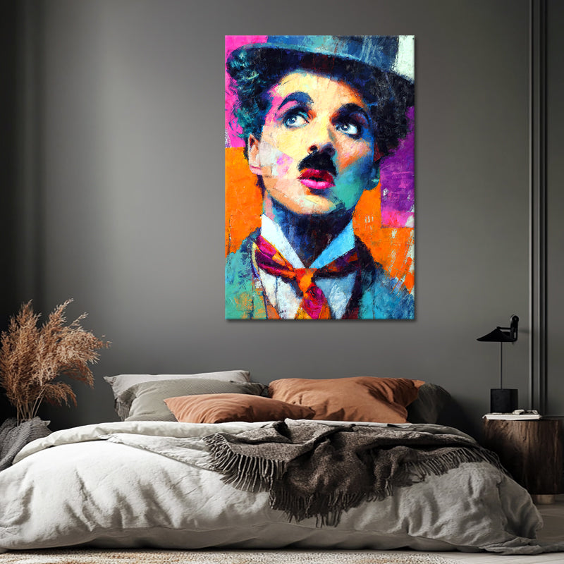 Charlie Chaplin Gemälde