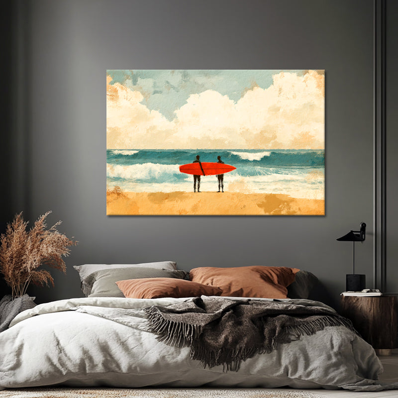 Wellen und Surfer II