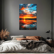 Sonnenuntergang in der Natur II