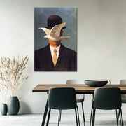 Mann mit Melone - René Magritte