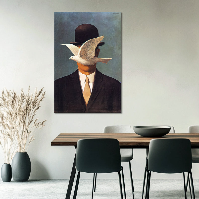Mann mit Melone - René Magritte