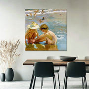 Der verletzte Fuß - Joaquín Sorolla