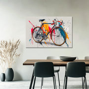 Oude Racefiets in Kleur