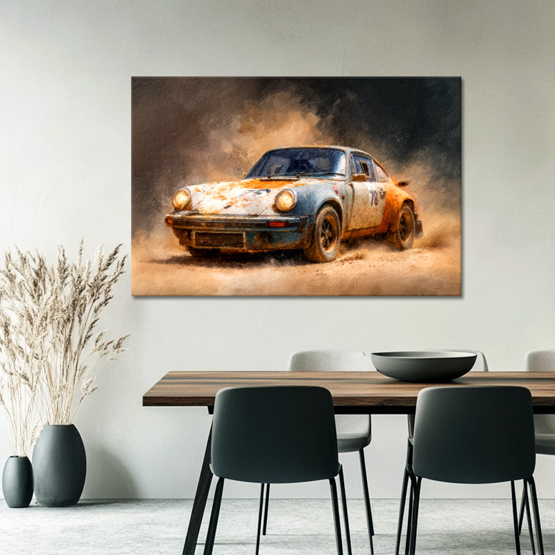 Klassische Porsche-Rallye