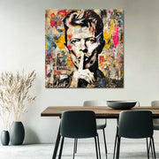 David Bowie-collage art