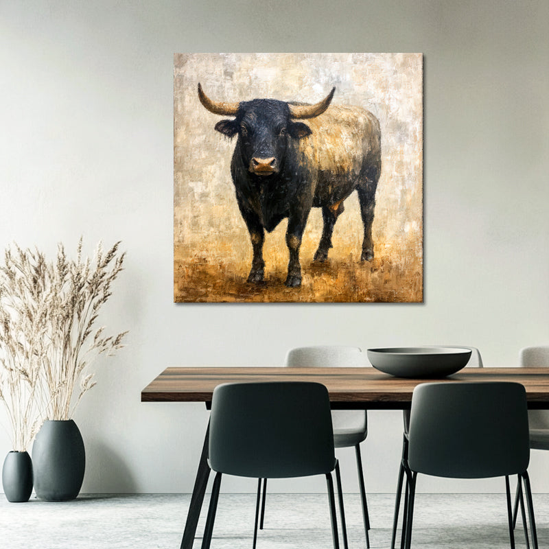 Stier in Donker Licht