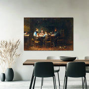 Bauernfamilie bei Tisch - Jozef Israëls