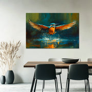 Gemälde Eisvogel III
