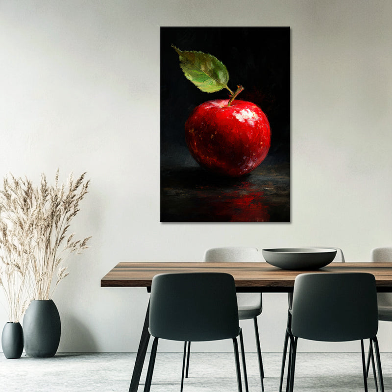 Stillleben Roter Apfel