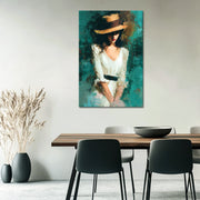 Vrouw met hoed – Modern