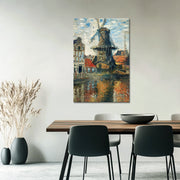 Die Windmühle in Amsterdam - Monet