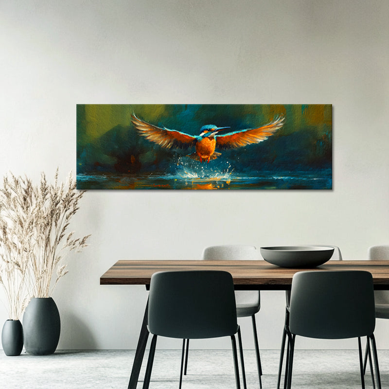 Eisvogel-Kunstgemälde