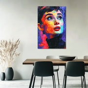 Schilderij Audrey Hepburn