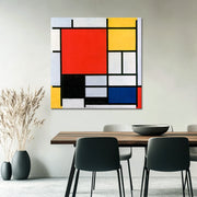 de 7 Kleurcontrasten - Piet Mondriaan
