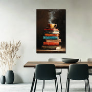 Bücher und Kaffee