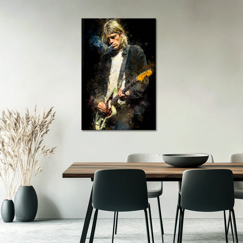 Portret Kurt Cobain