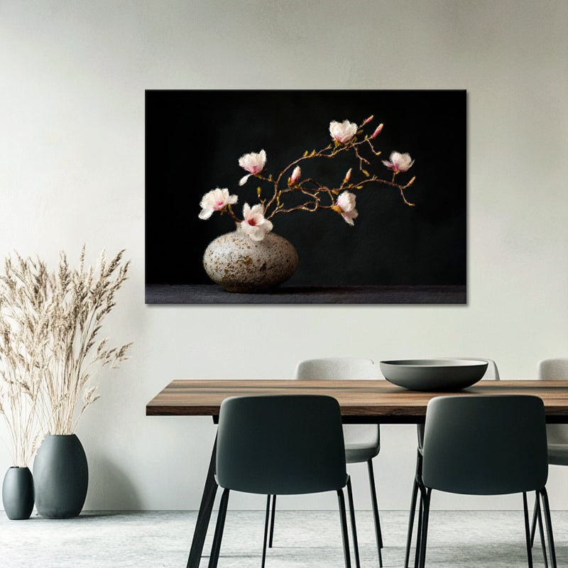Magnoliatak in Chinese Vaas