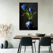 Twee Blauwe Tulpen