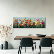 Vrolijk Bloemenveld Panorama