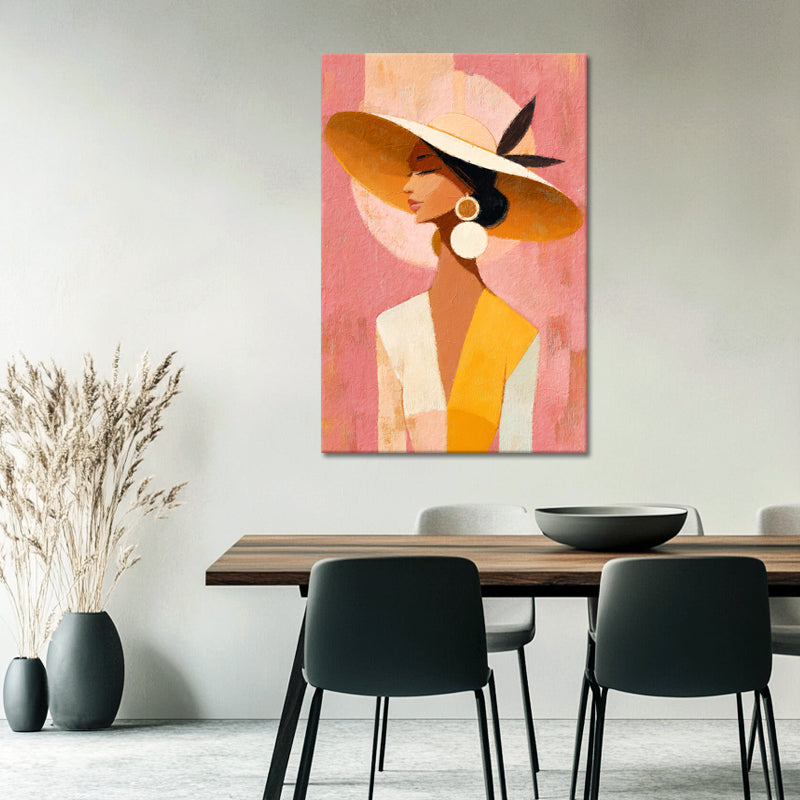 Wanddecoratie Boho Vrouw