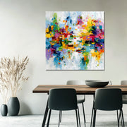Kleurrijk Abstract kunstwerk