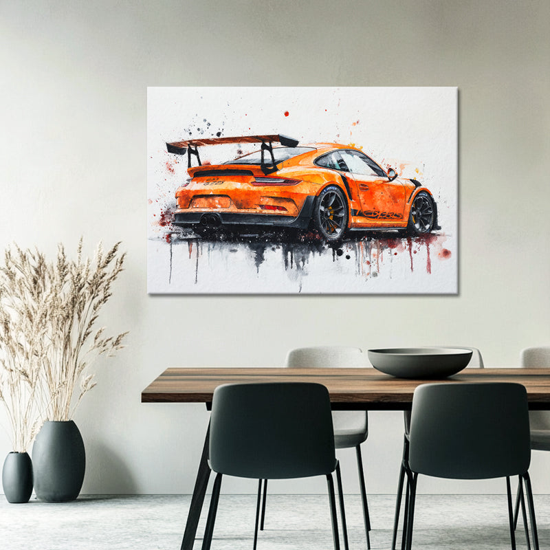 Porsche GT3 RS Car art