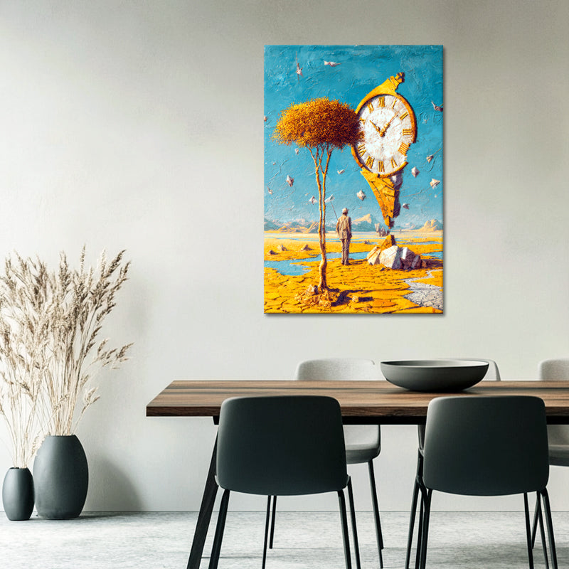 Surrealistische klok