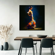 Porträt Spanischer Flamenco
