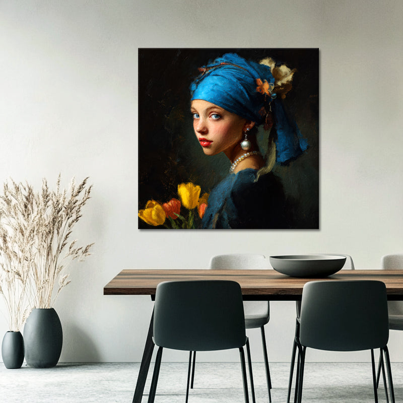 Mädchen mit dem Perlenohrring (Inspiration)